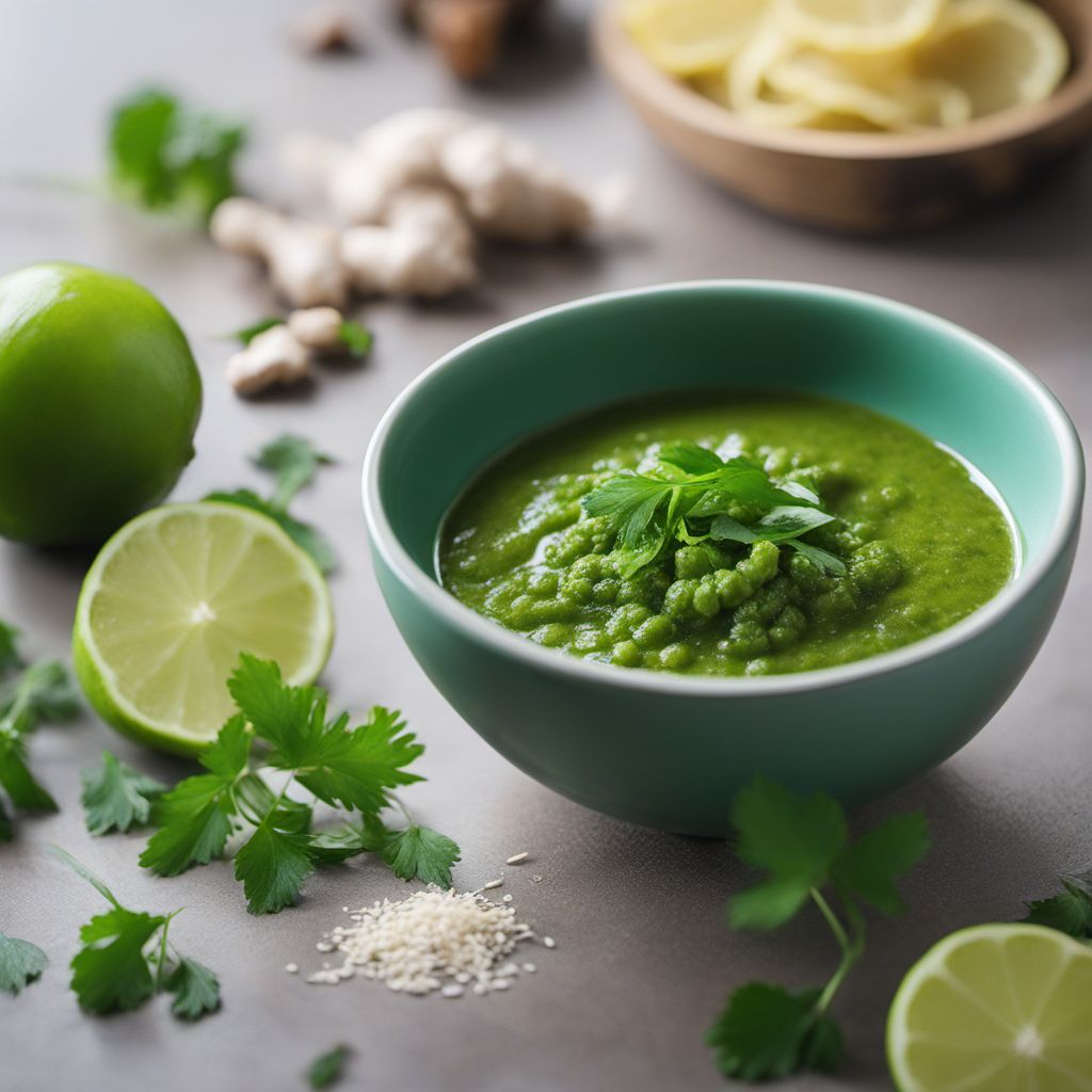 Filipino Chinese Style Green Sauce