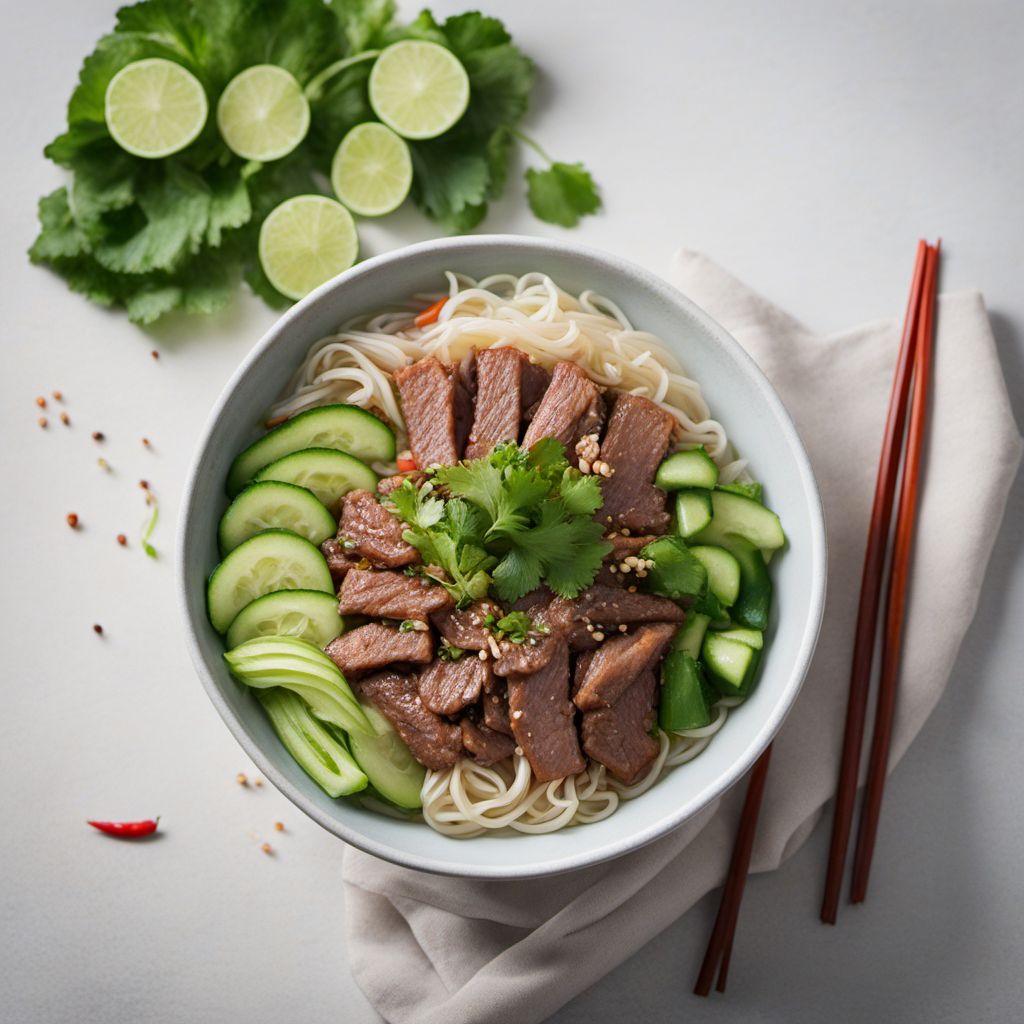 Filipino-style Beef Noodle Salad