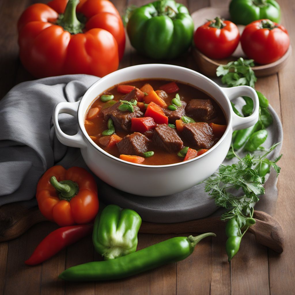 Filipino-style Beef Stew with Vegetables