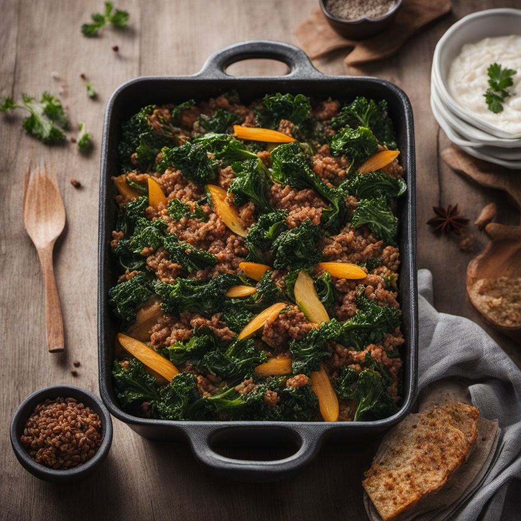 Finnish Kale Casserole