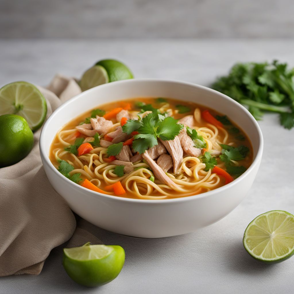 Floribbean Chicken Noodle Soup