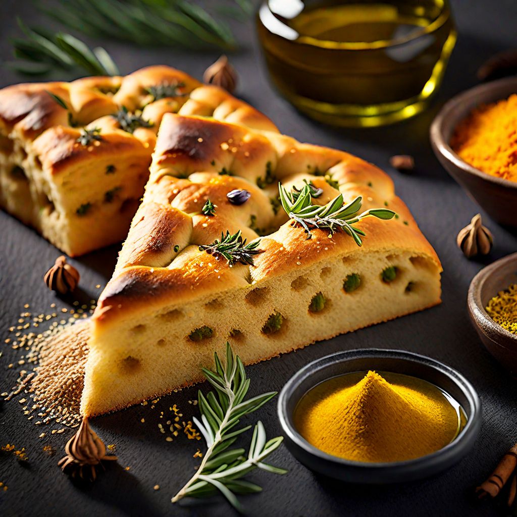 Moroccan-inspired Focaccia
