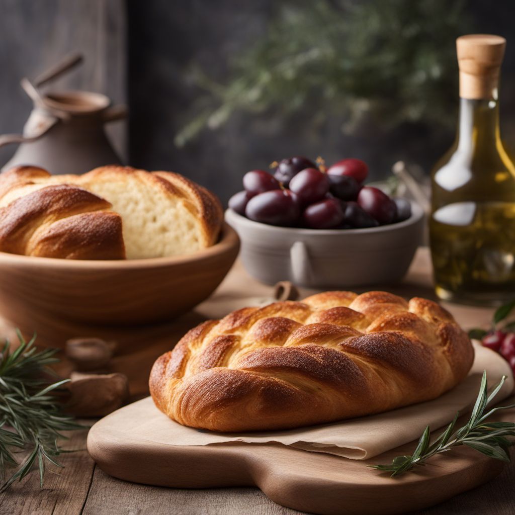 Folar de Chaves - Portuguese Easter Bread