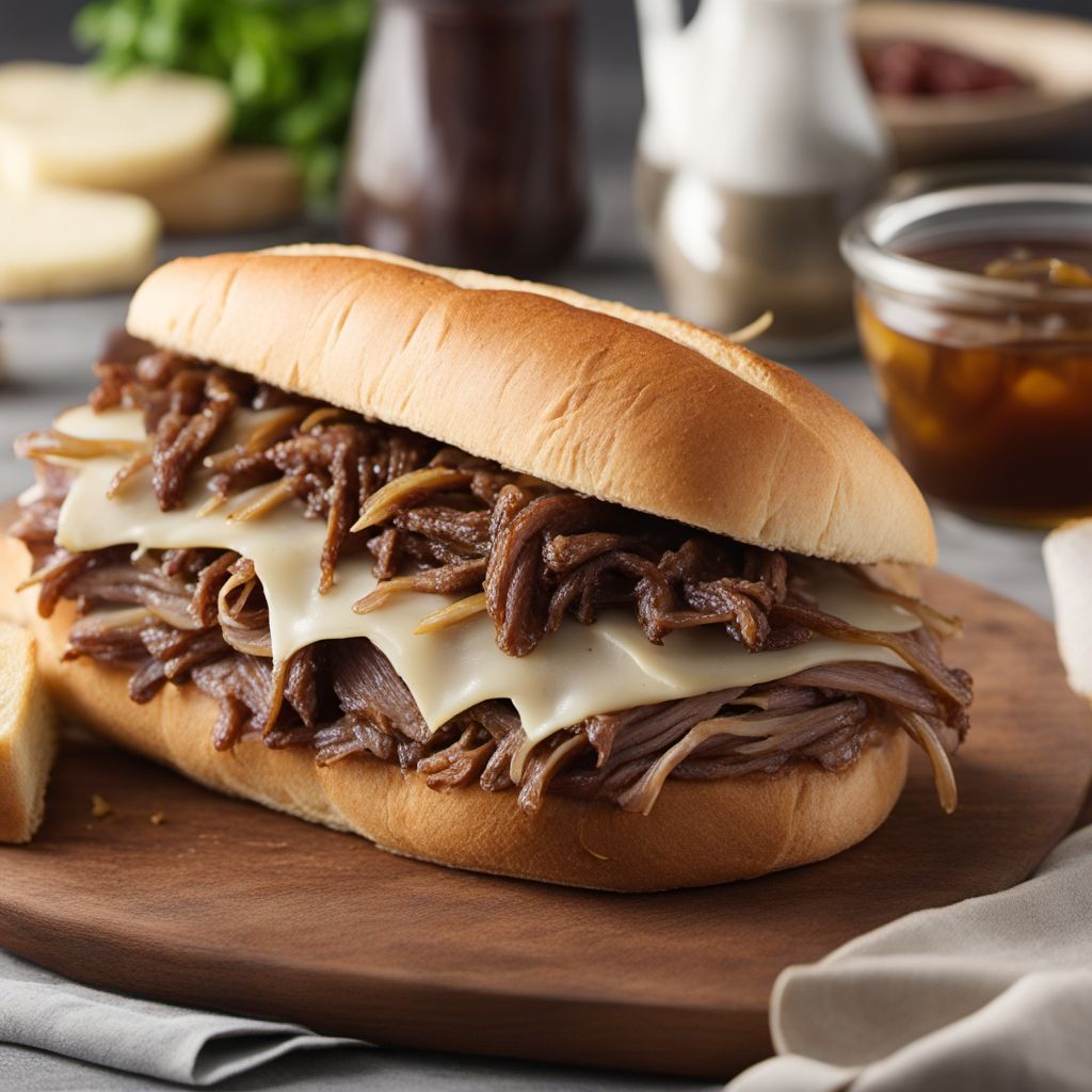 French Onion Beef Sandwich