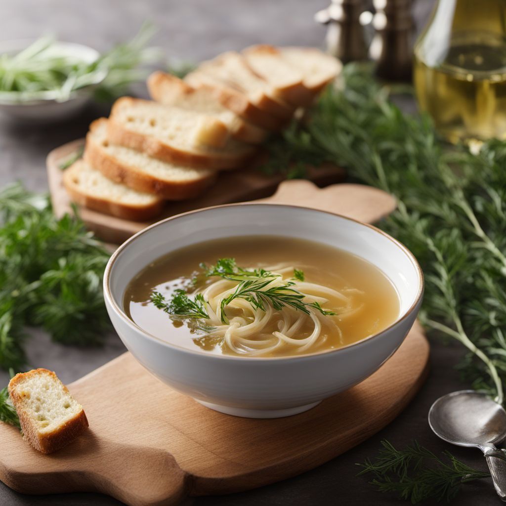 French Onion Bouillon Soup