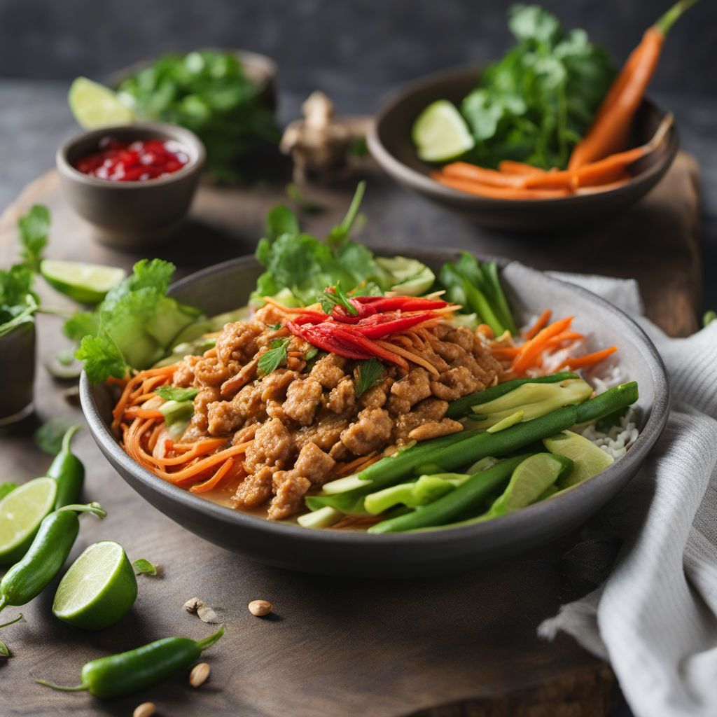 Gado-gado with Peanut Sauce