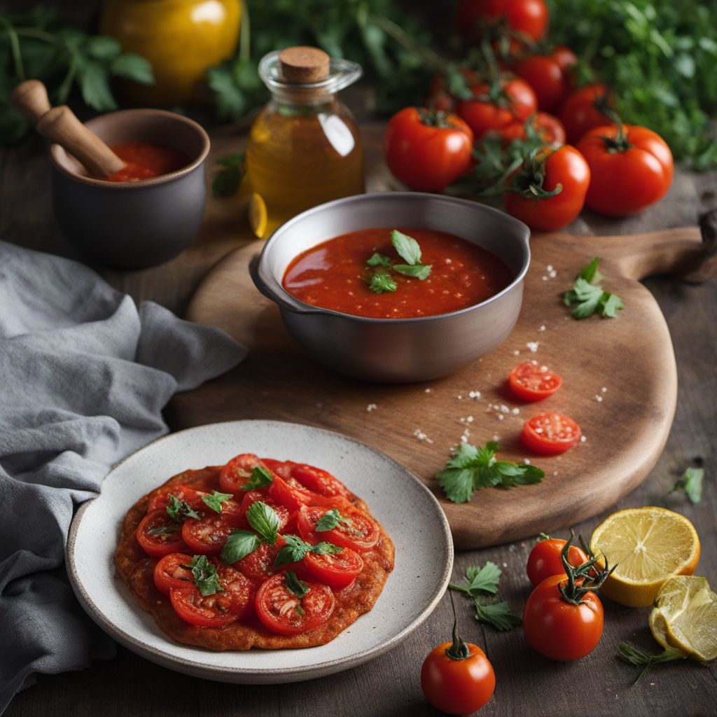 Gambian Spiced Tomato Flatbread