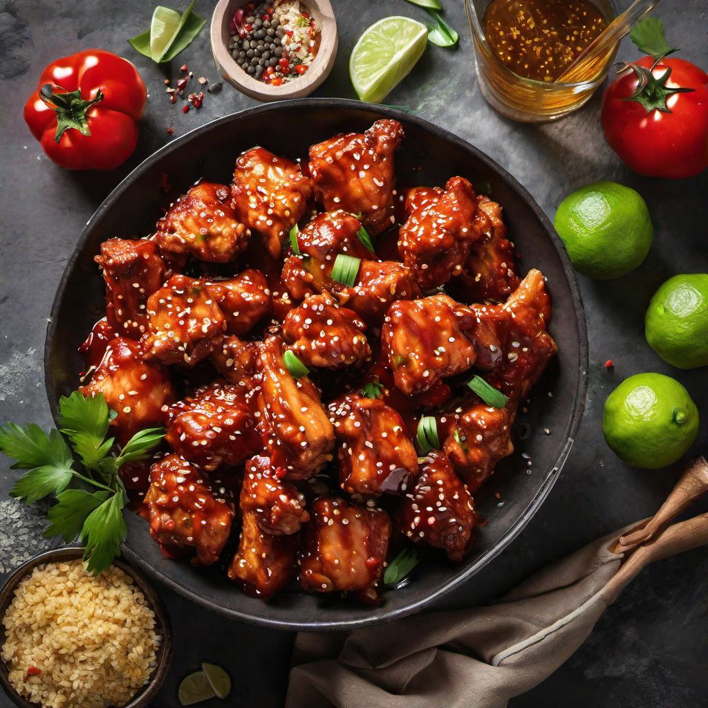 General Tso's Chicken - Cuban Style