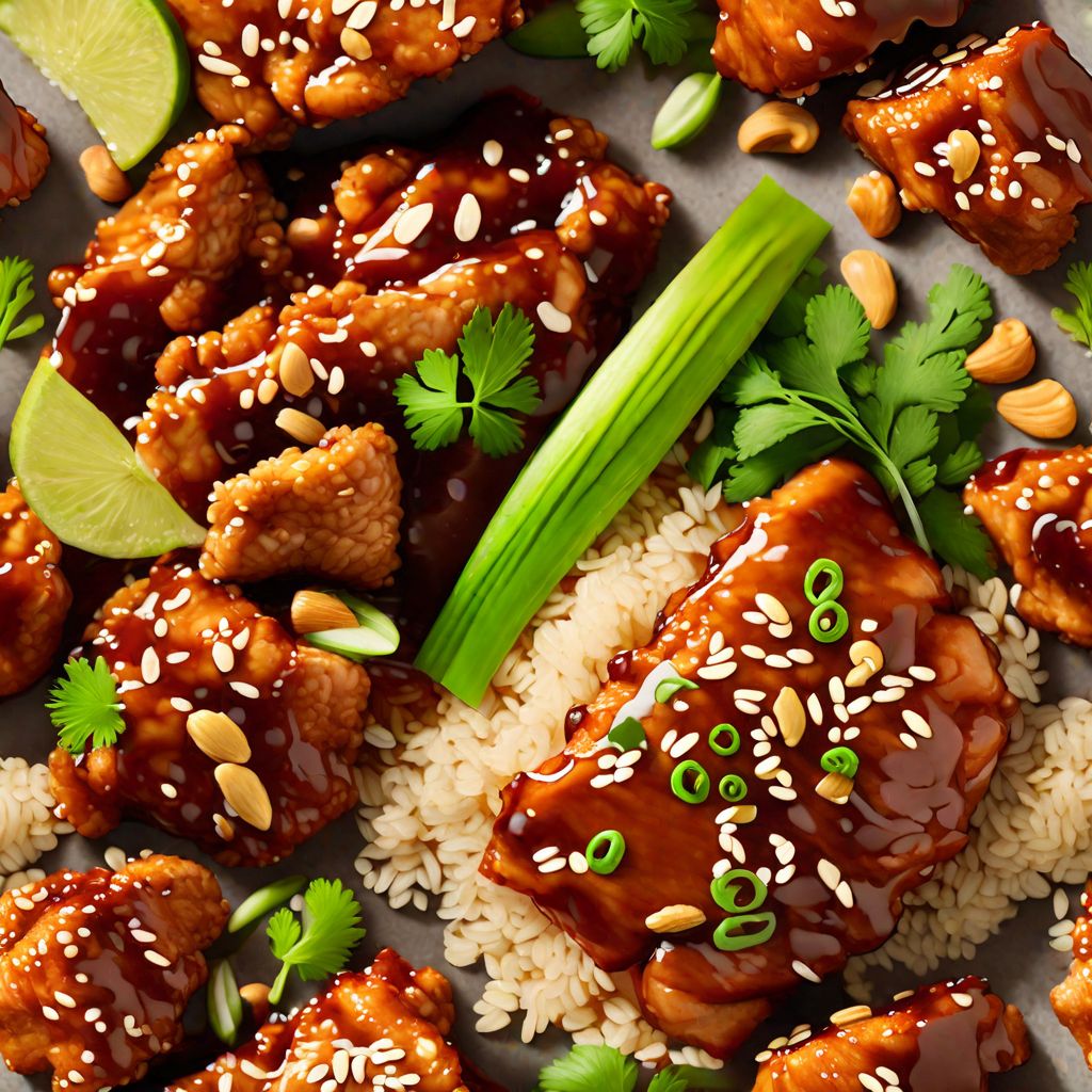 General Tso's Chicken Peruvian Style