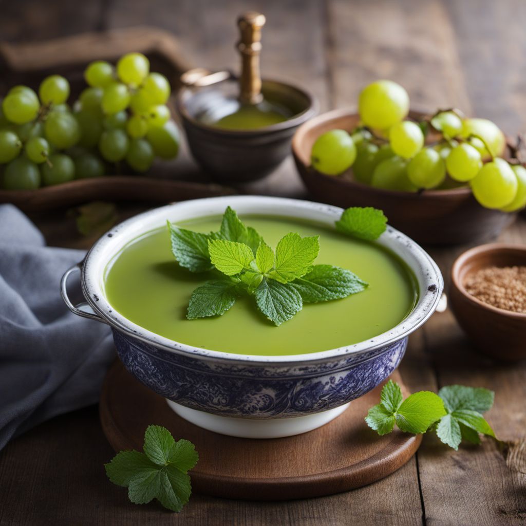 Georgian Grape Pudding