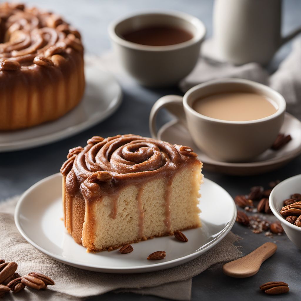 German Cinnamon Roll Cake