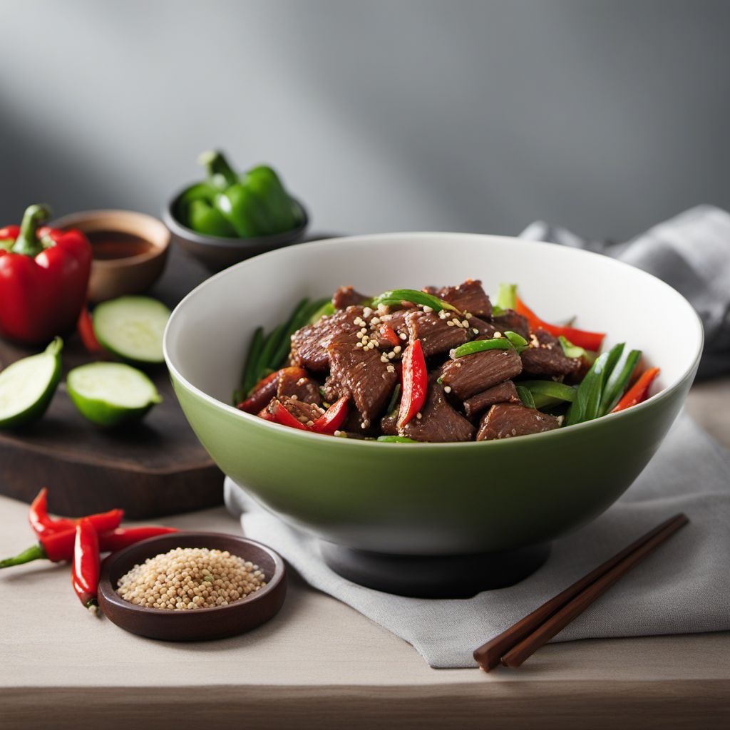 Ginger Beef Stir-Fry