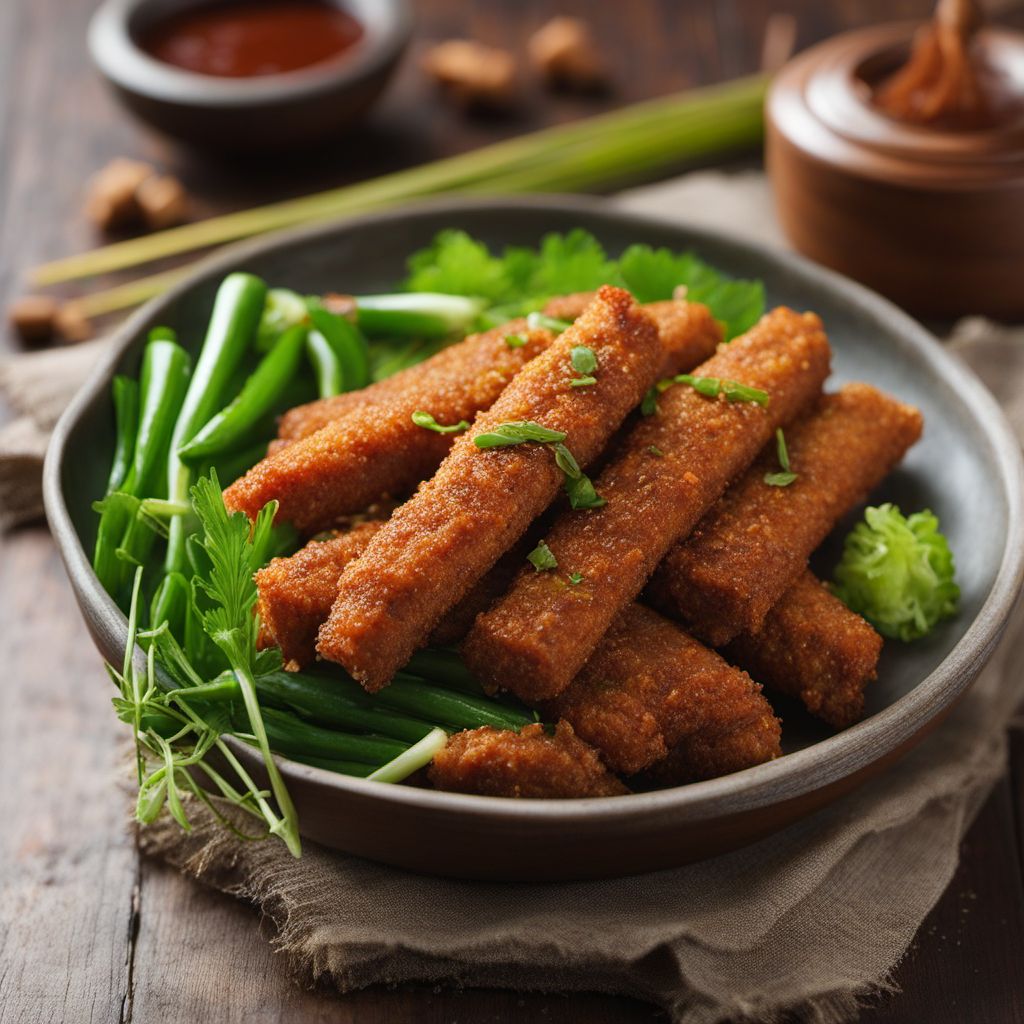 Glamorgan Sausages with a Northeastern Chinese Twist