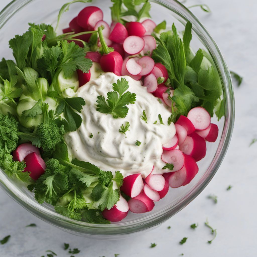 Gower's Creamy Herb Salad