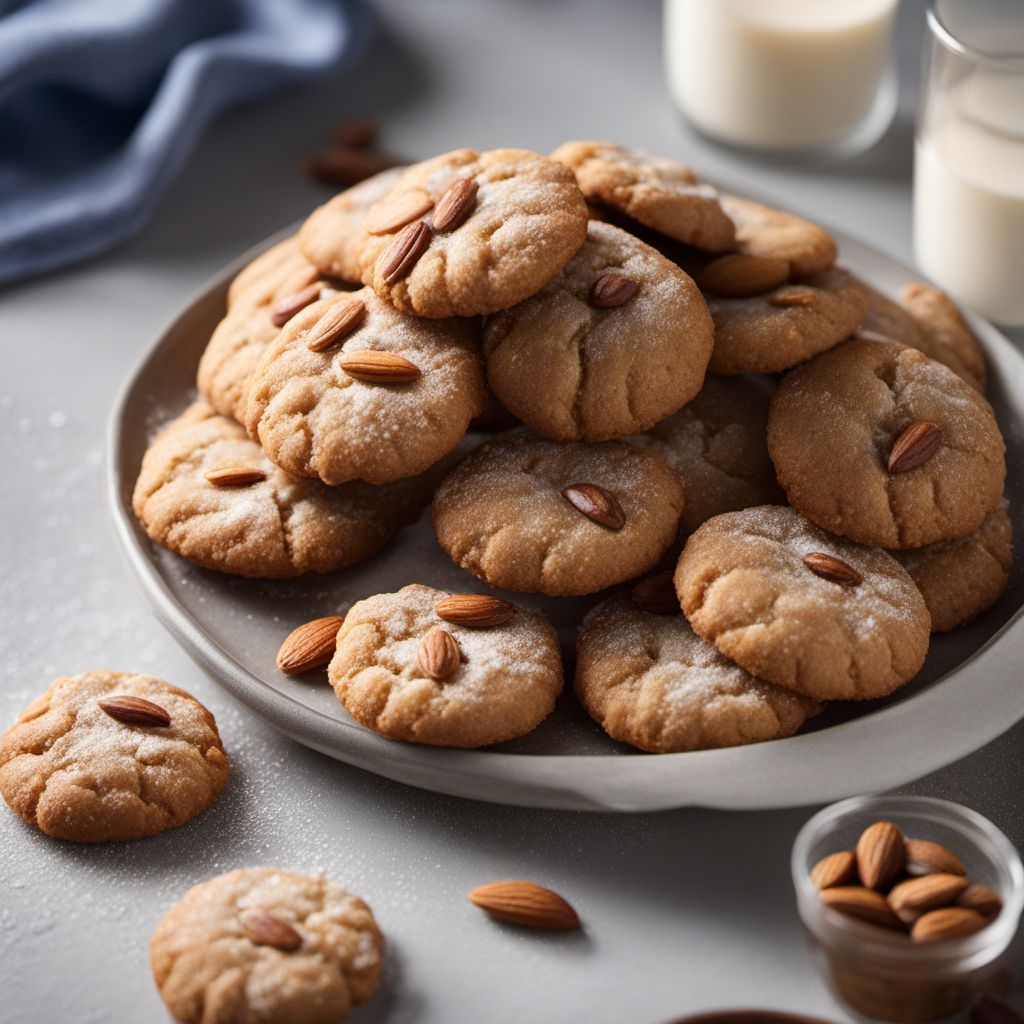 Greek Almond Butter Cookies