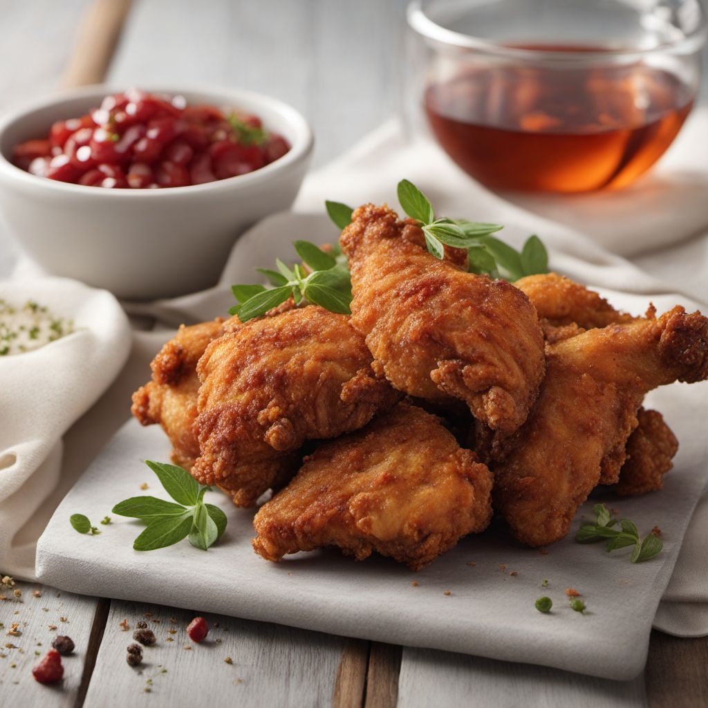 Greek-American Style Crispy Fried Chicken