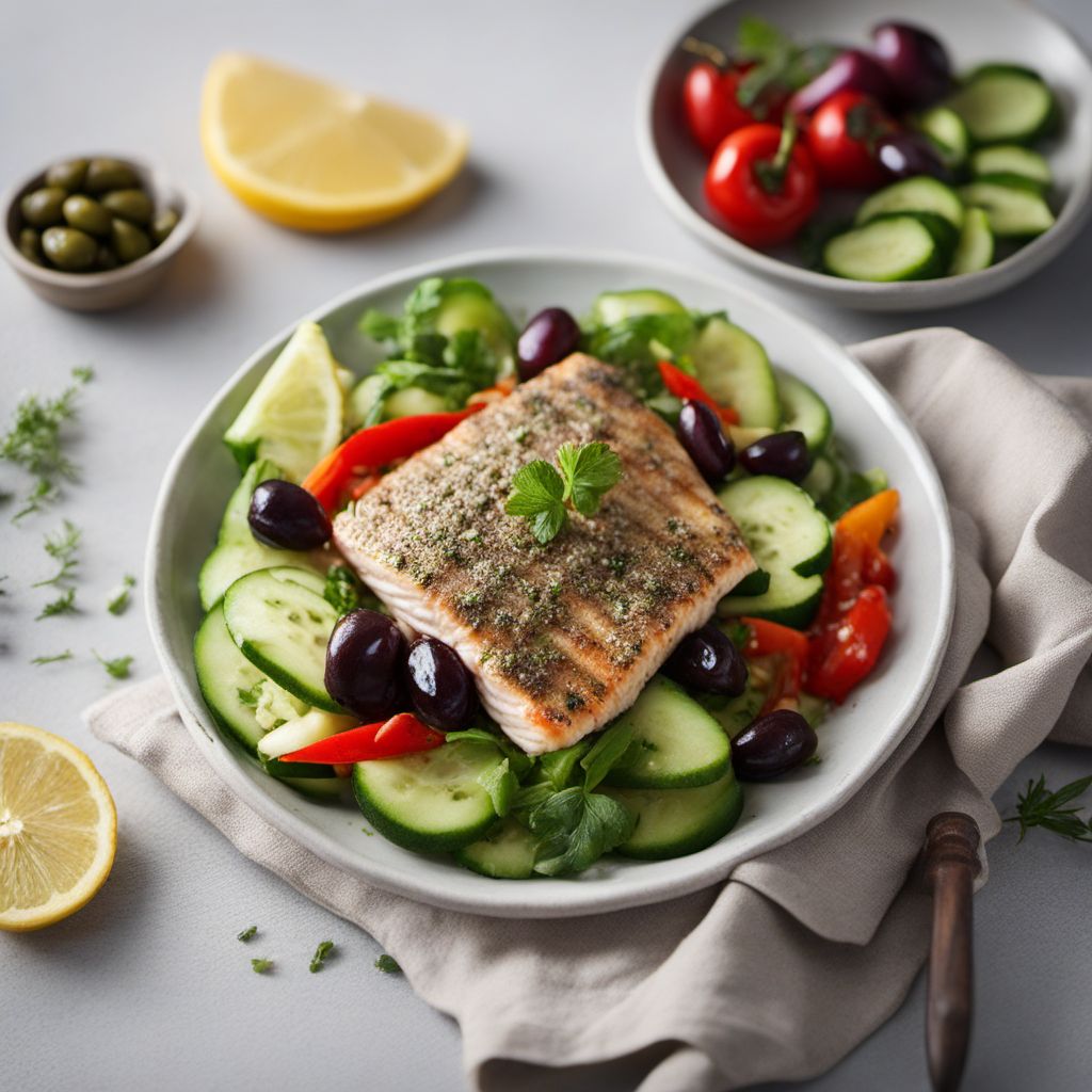 Greek-American Style Fish Salad