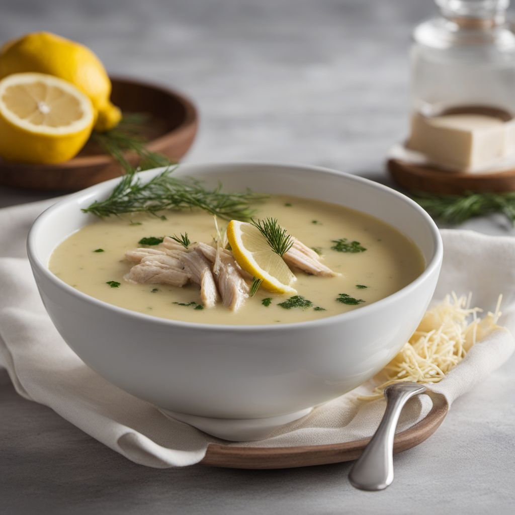 Greek Lemon Chicken Soup