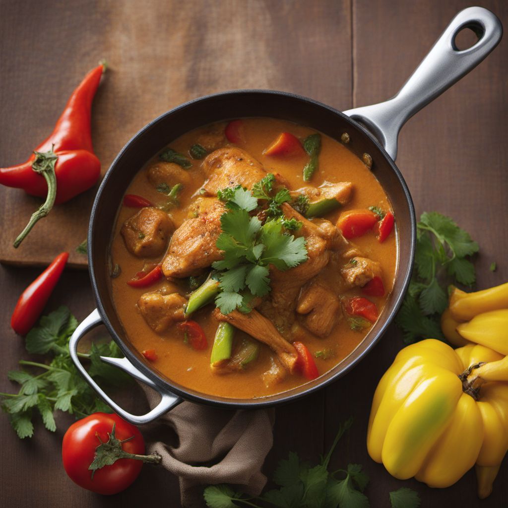 Grenadian Coconut Chicken Stew