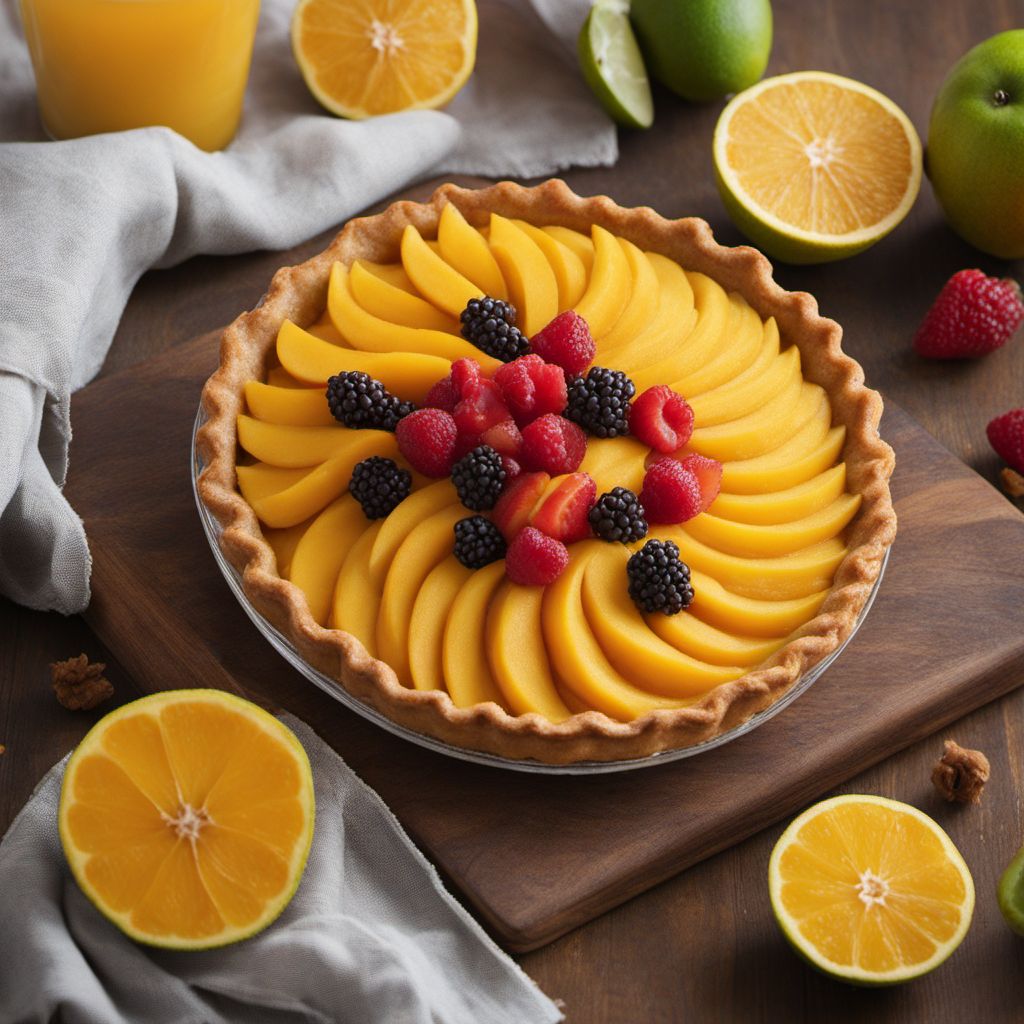 Grenadian Spice Fruit Tart