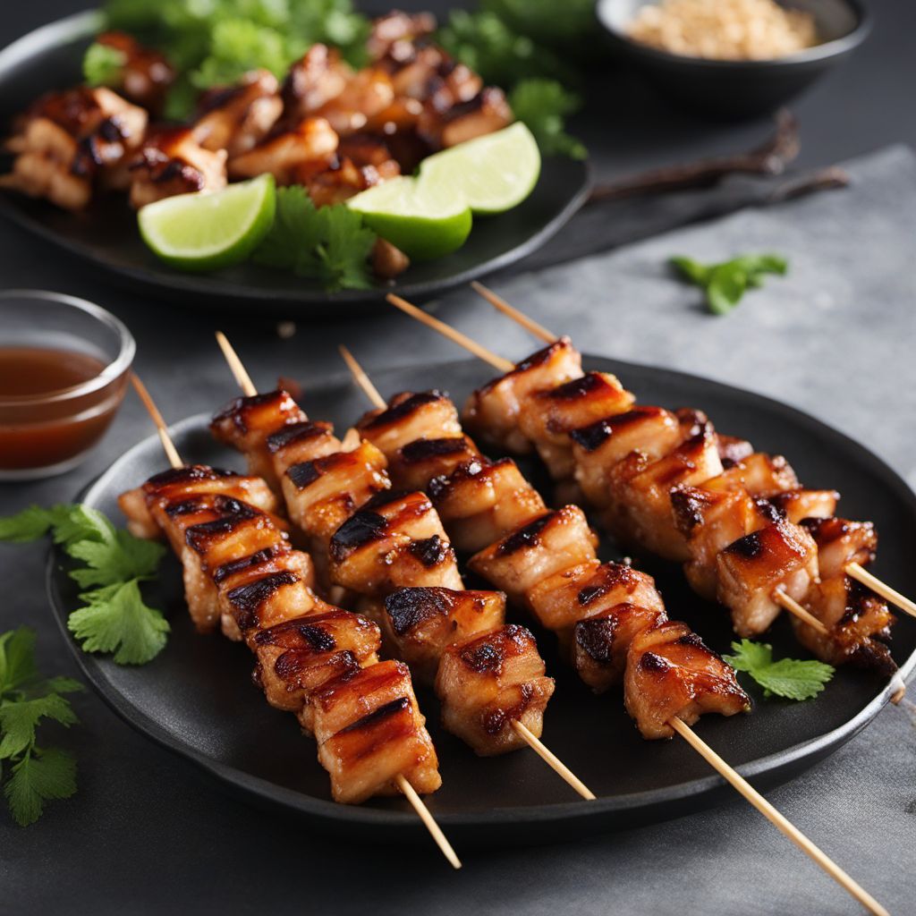 Grilled Chicken Cartilage Skewers