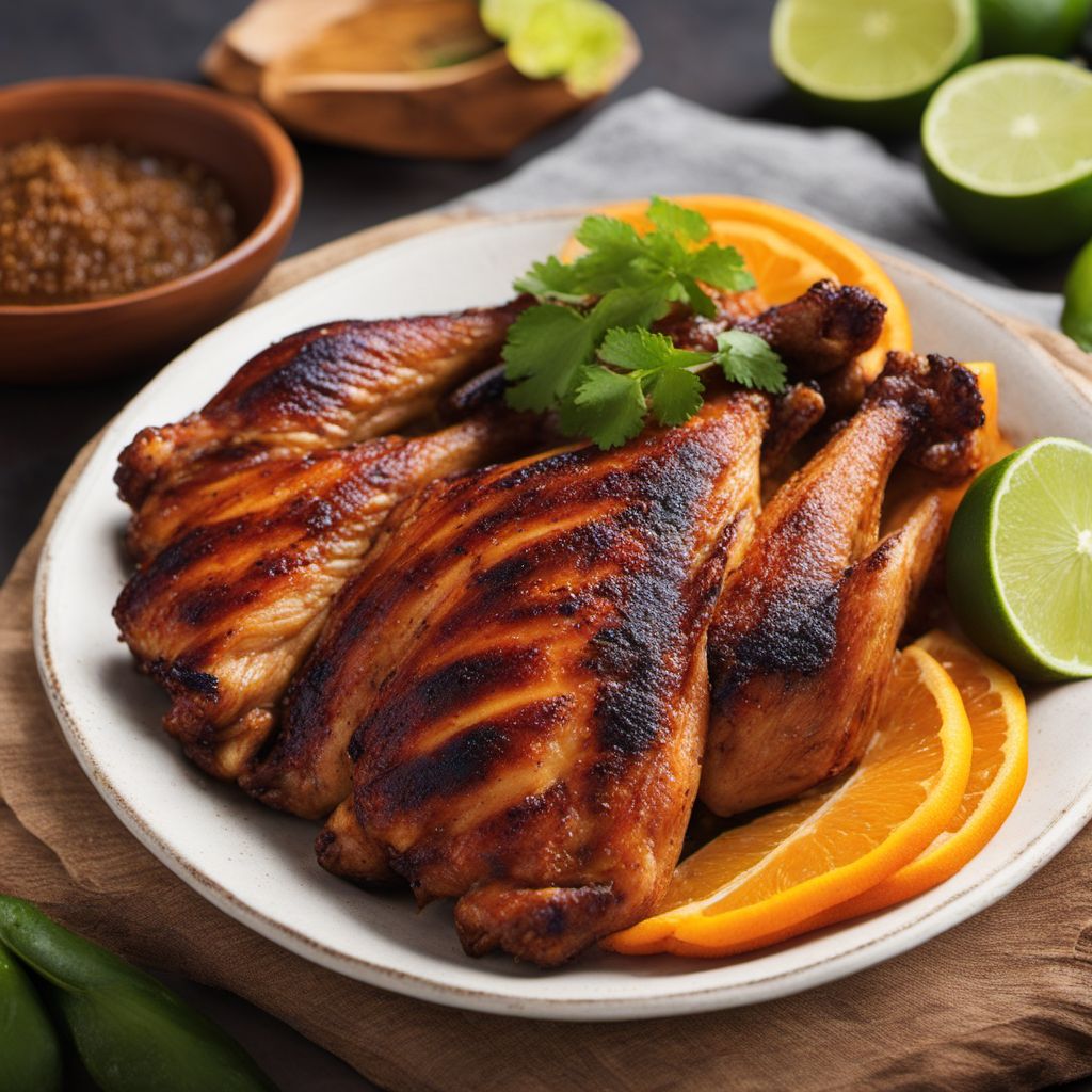 Grilled Chicken with Chiapas Flair