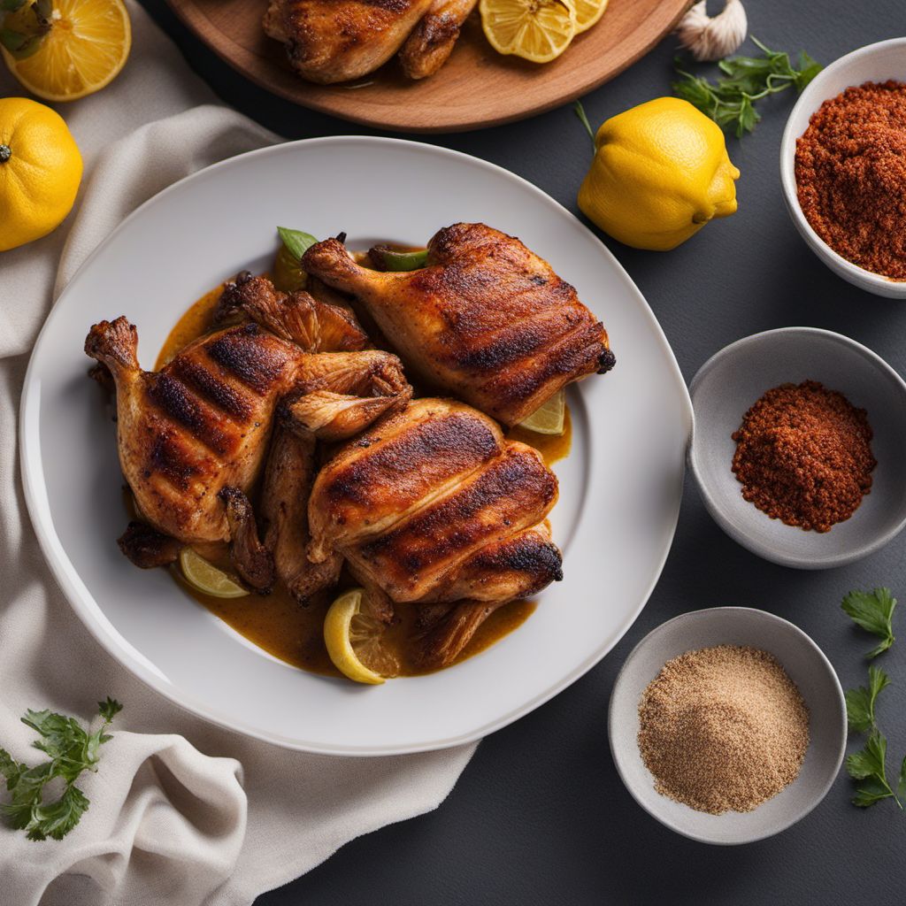 Grilled Chicken with Saharan Spices