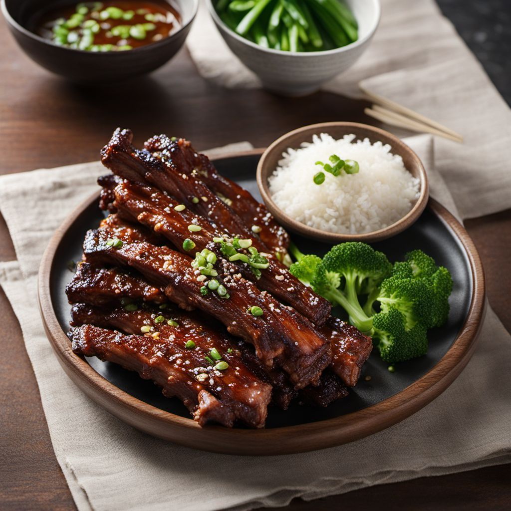 Grilled Korean Pork Ribs