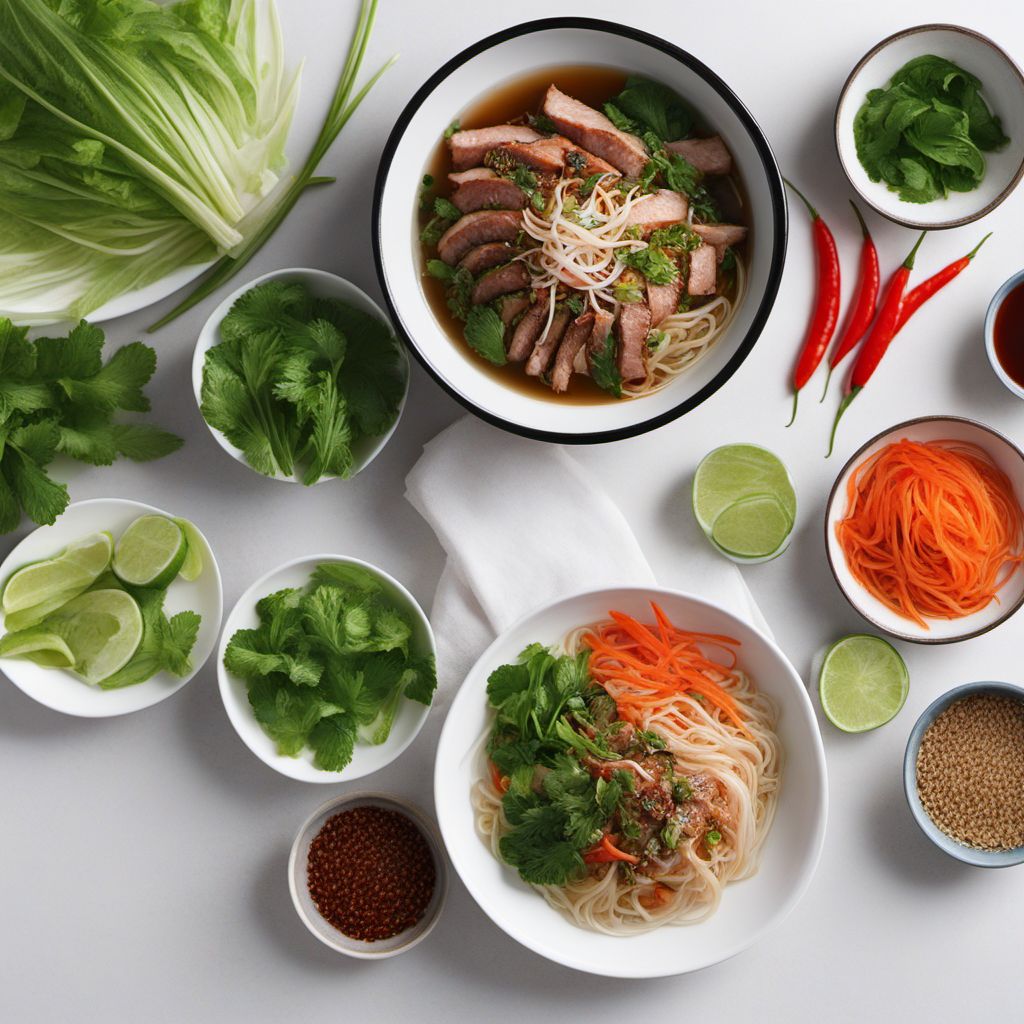 Grilled Pork Vermicelli Bowl