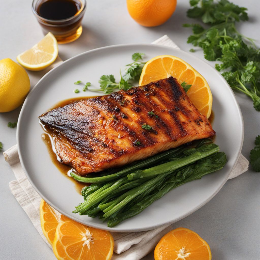 Grilled Spiced Fish with Tangy Citrus Glaze