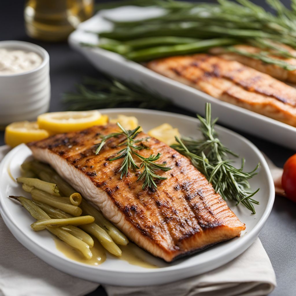 Grilled Trout with Wisconsin-inspired Flavors