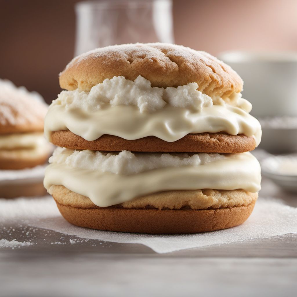 Guamanian Coconut Whoopie Pie