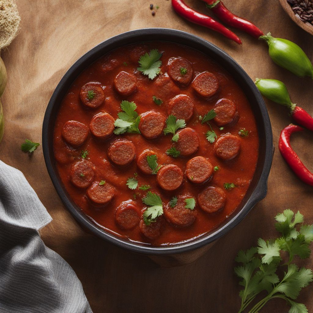 Guatemalan-style Chorizo con Sidra