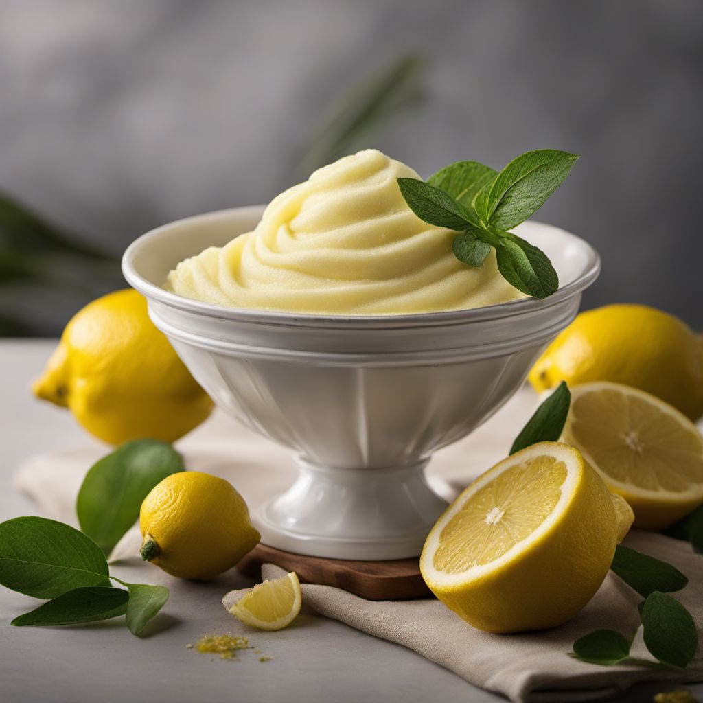 Guinean Lemon Sorbet