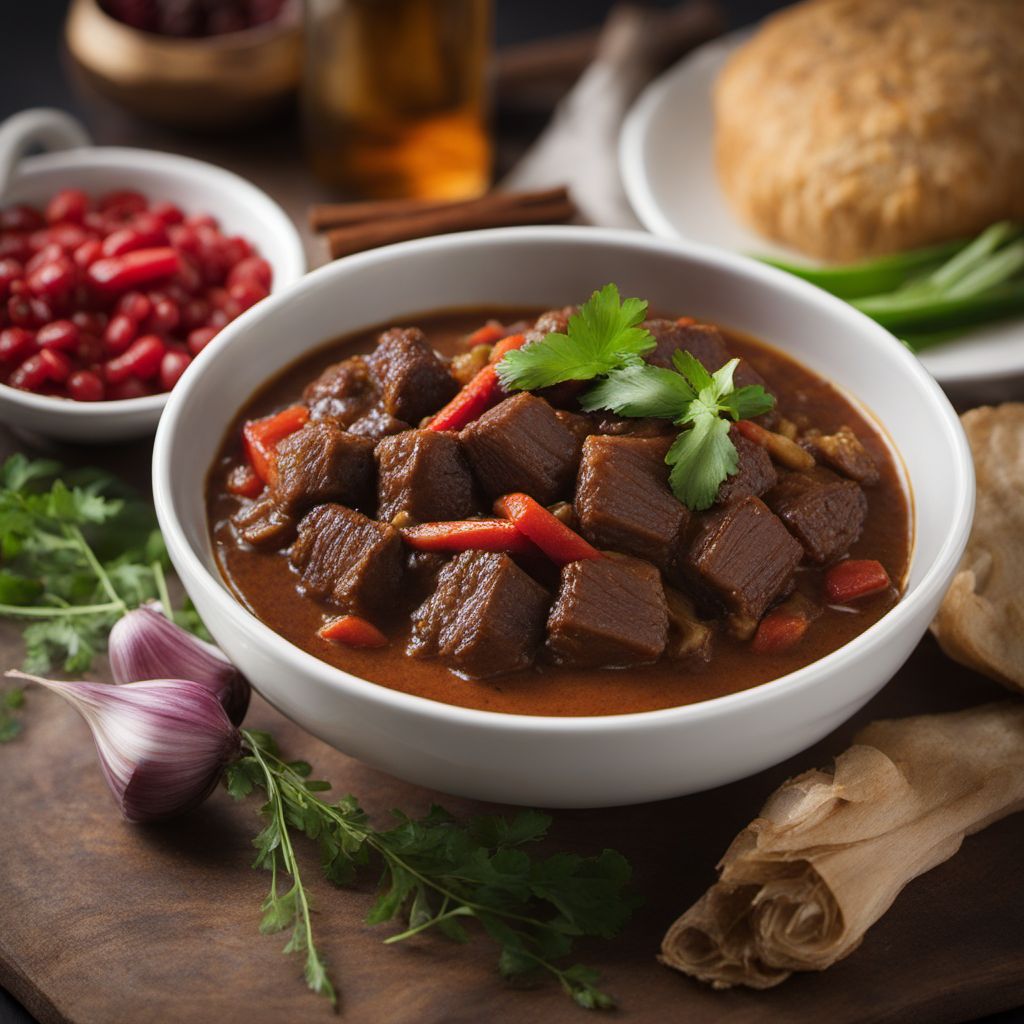 Guyanese Spiced Beef Stew