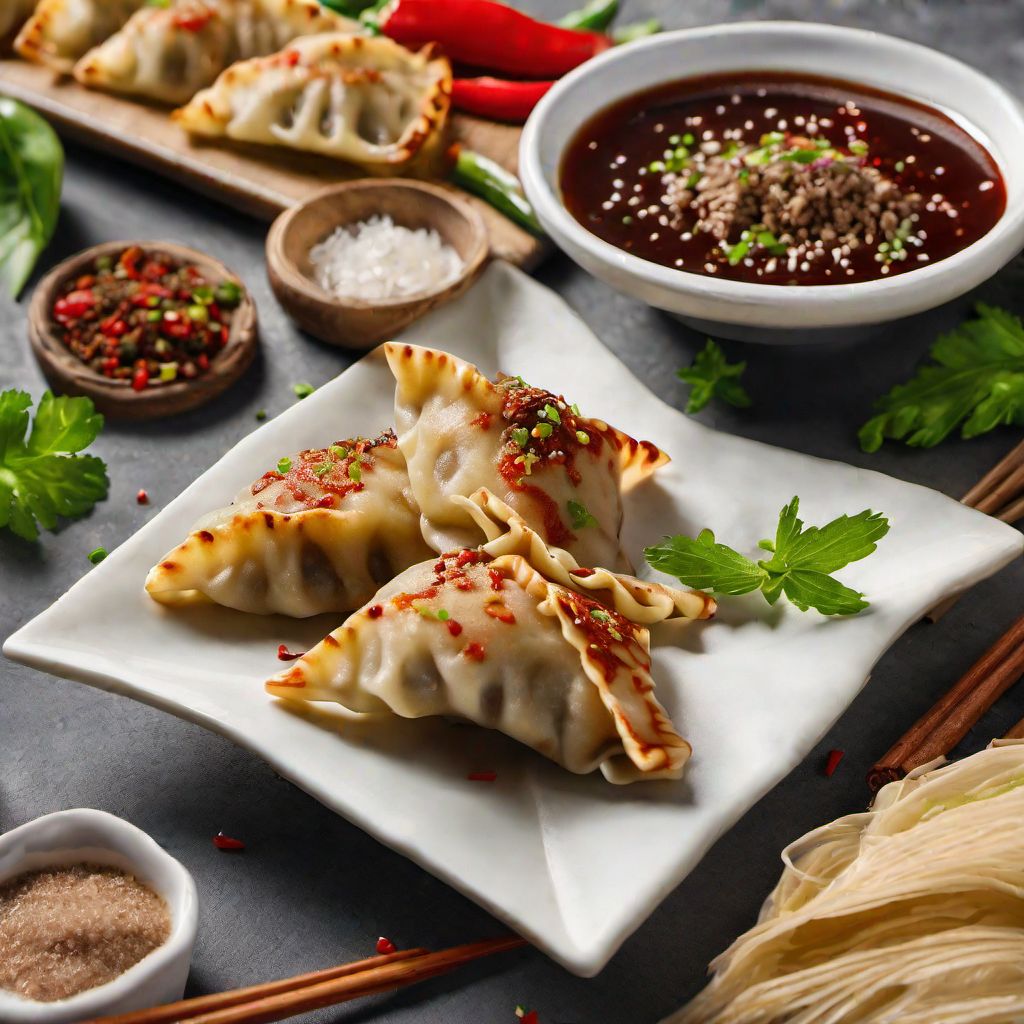 Cuban-inspired Gyoza