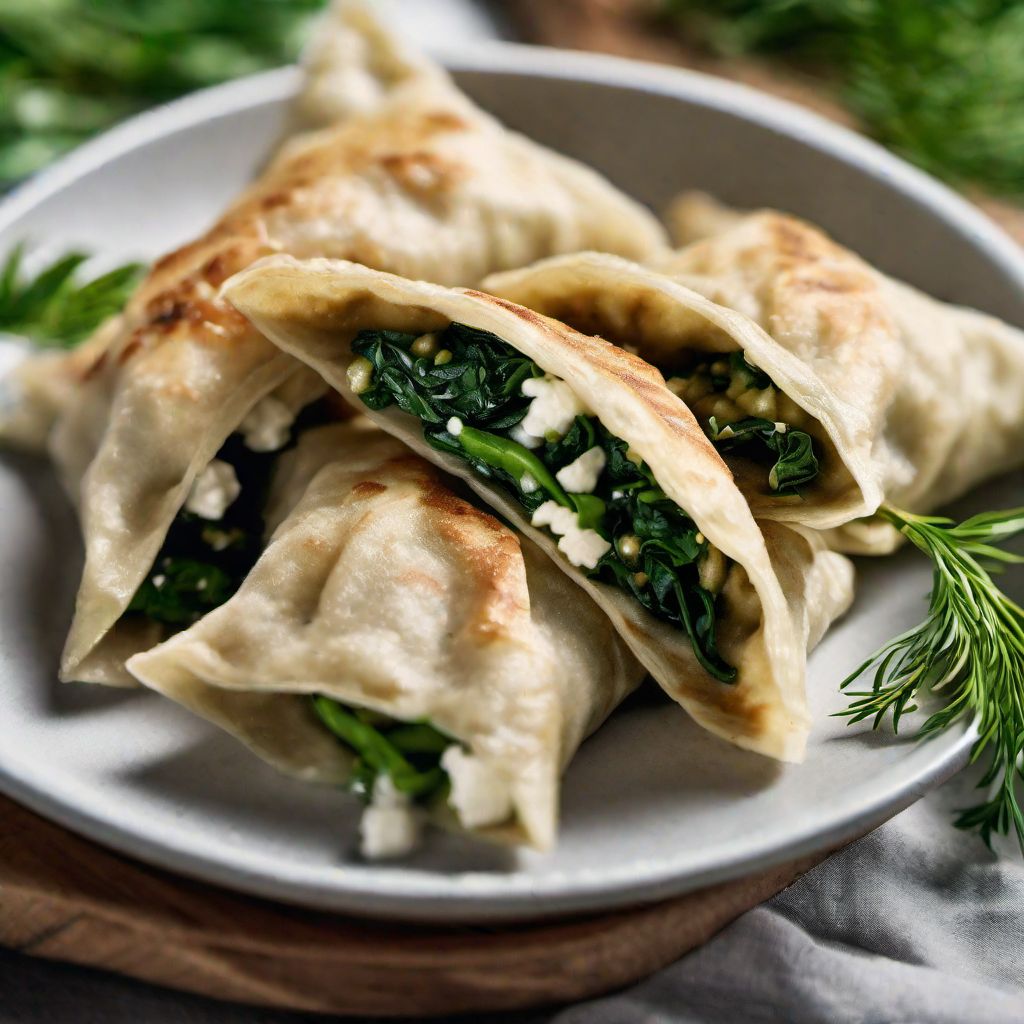 Greek-style Gyoza