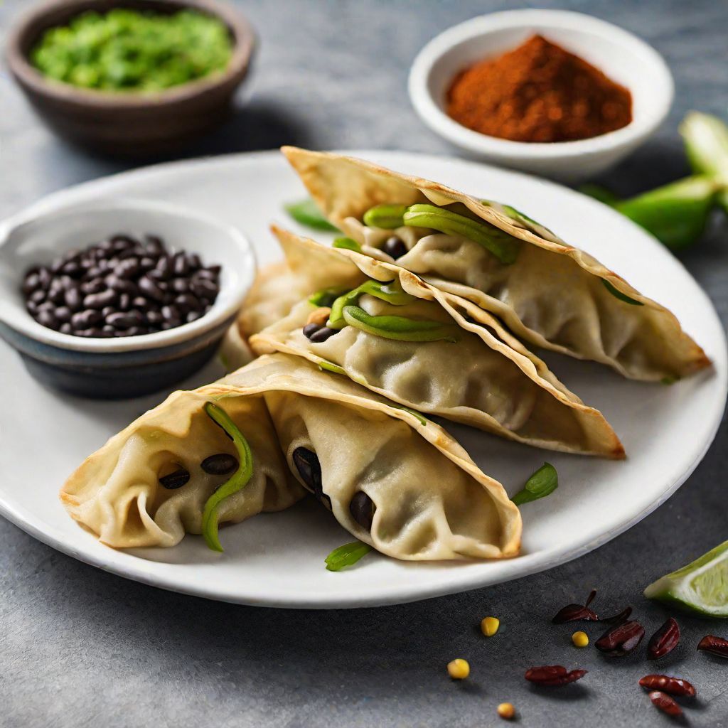 New Mexican Gyoza