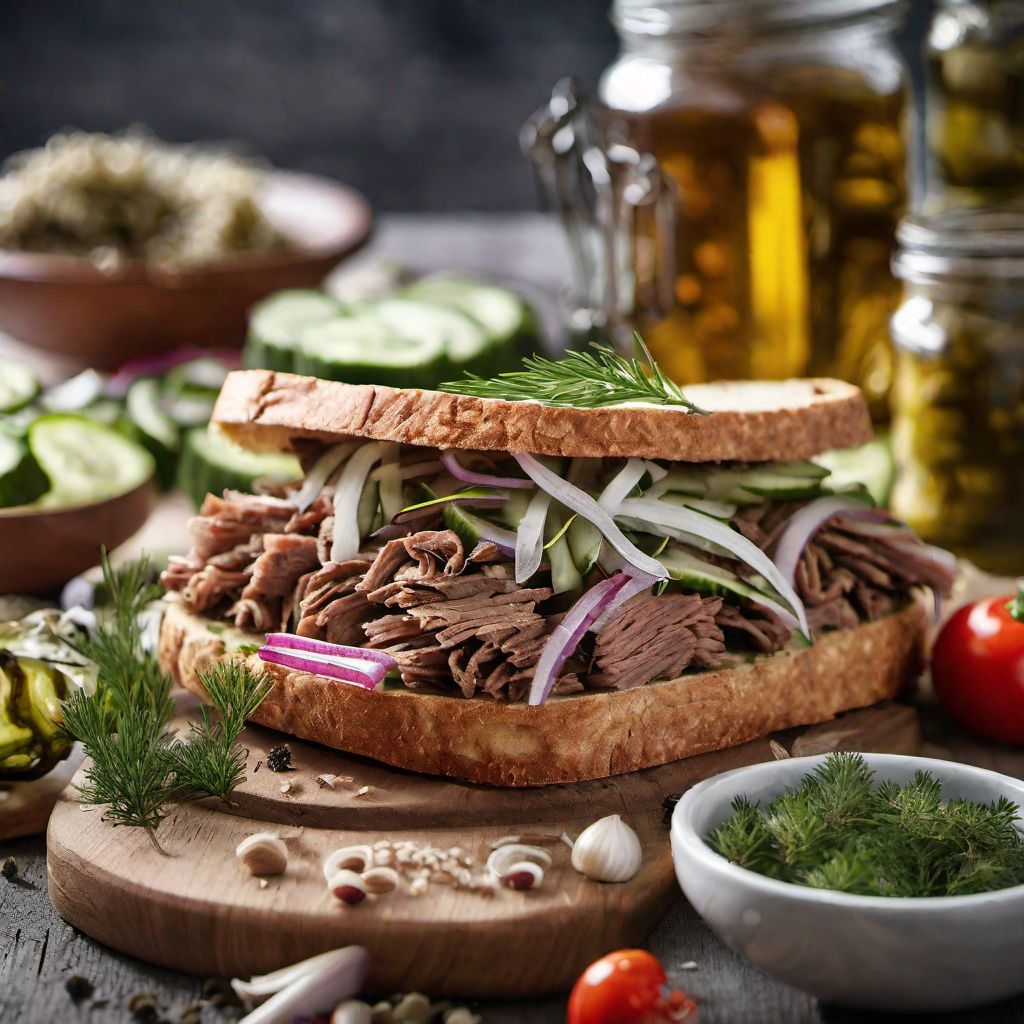 Latvian-style Gyros