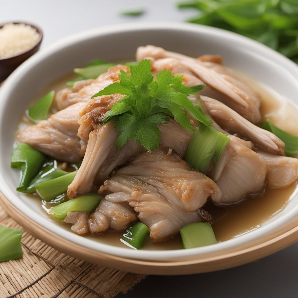 Hainanese-style Rabbit with Palamida