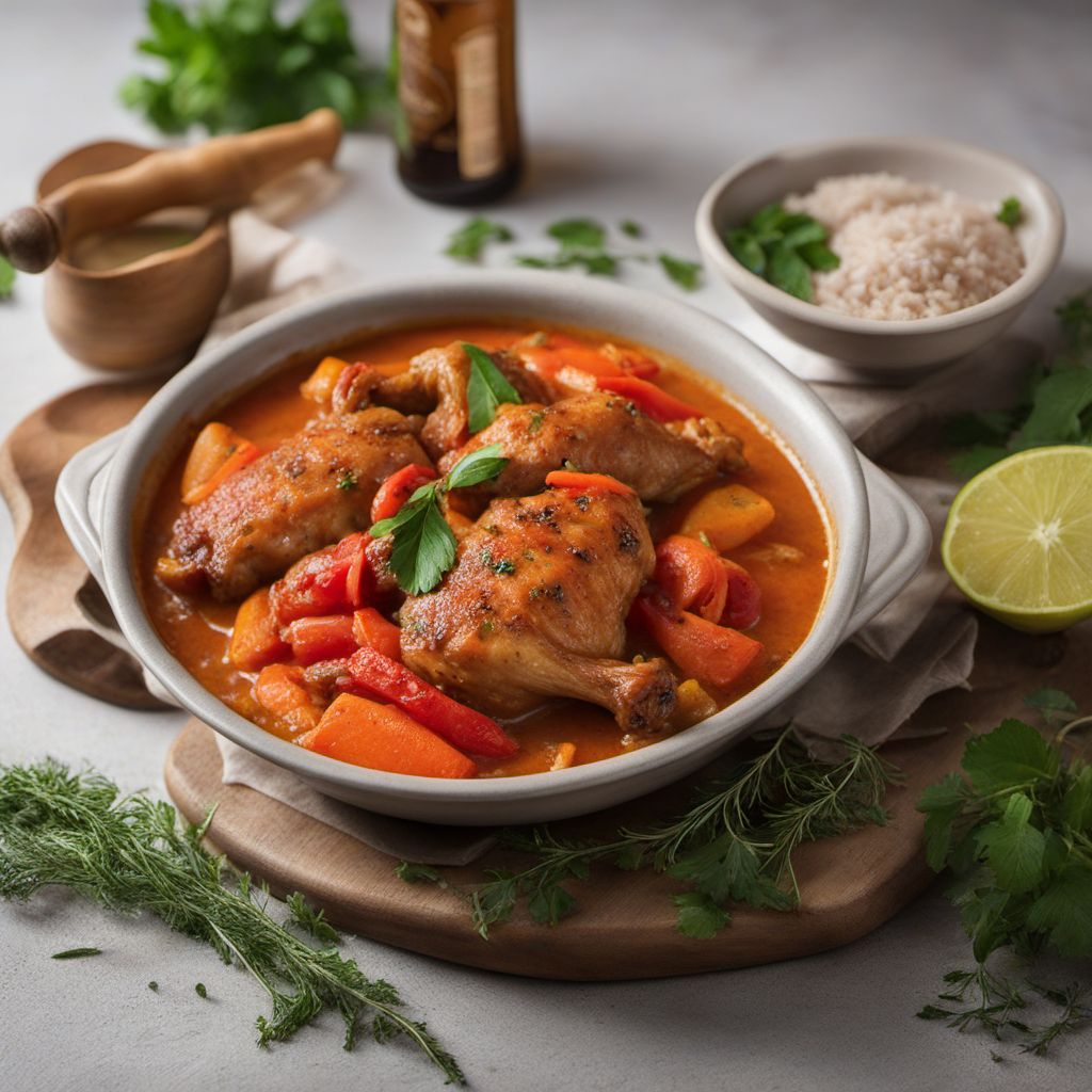 Haitian Chicken Fricassee