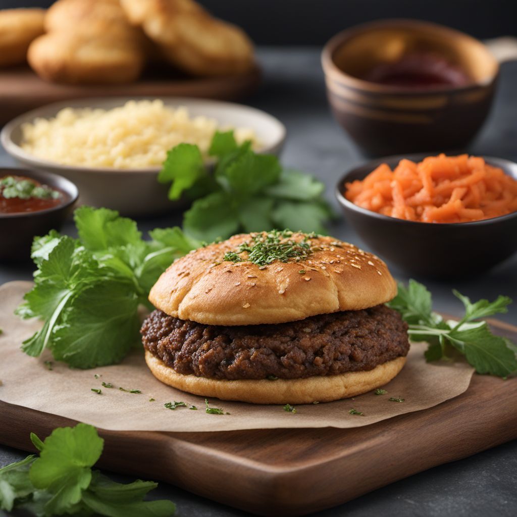 Haitian Spiced Beef Patty