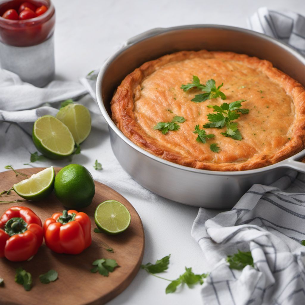 Haitian-Style Salmon Pie