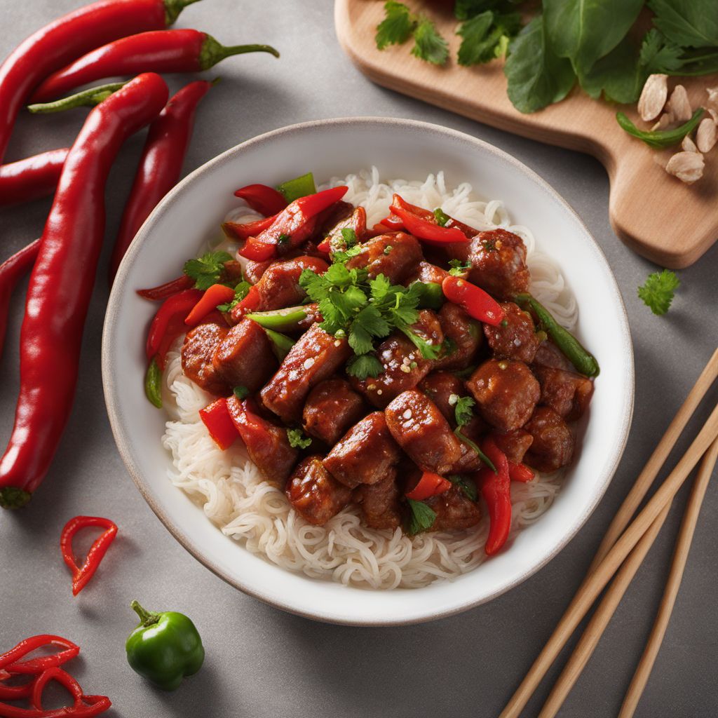 Hakka-style Sausage Stir-Fry