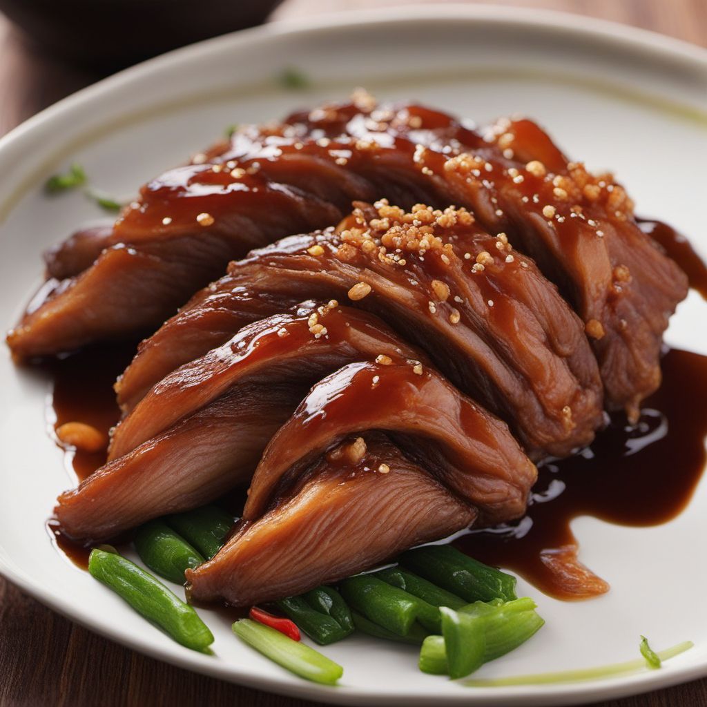 Hangzhou-Style Duck Pickled in Soy Sauce with a Philadelphia Twist