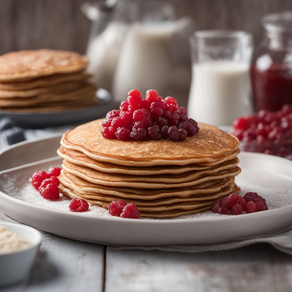 Havrekniplekaker - Norwegian Oatmeal Pancakes