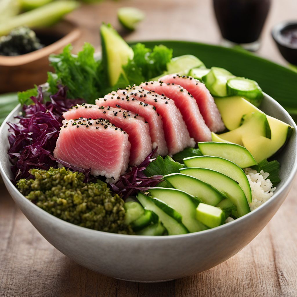 Hawaiian Tuna Poke Bowl