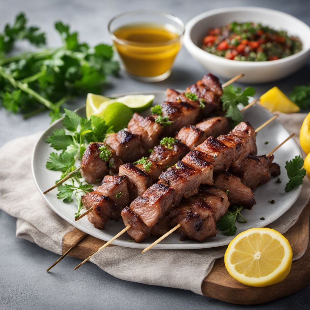 Hazaragi-style Grilled Meat Skewers