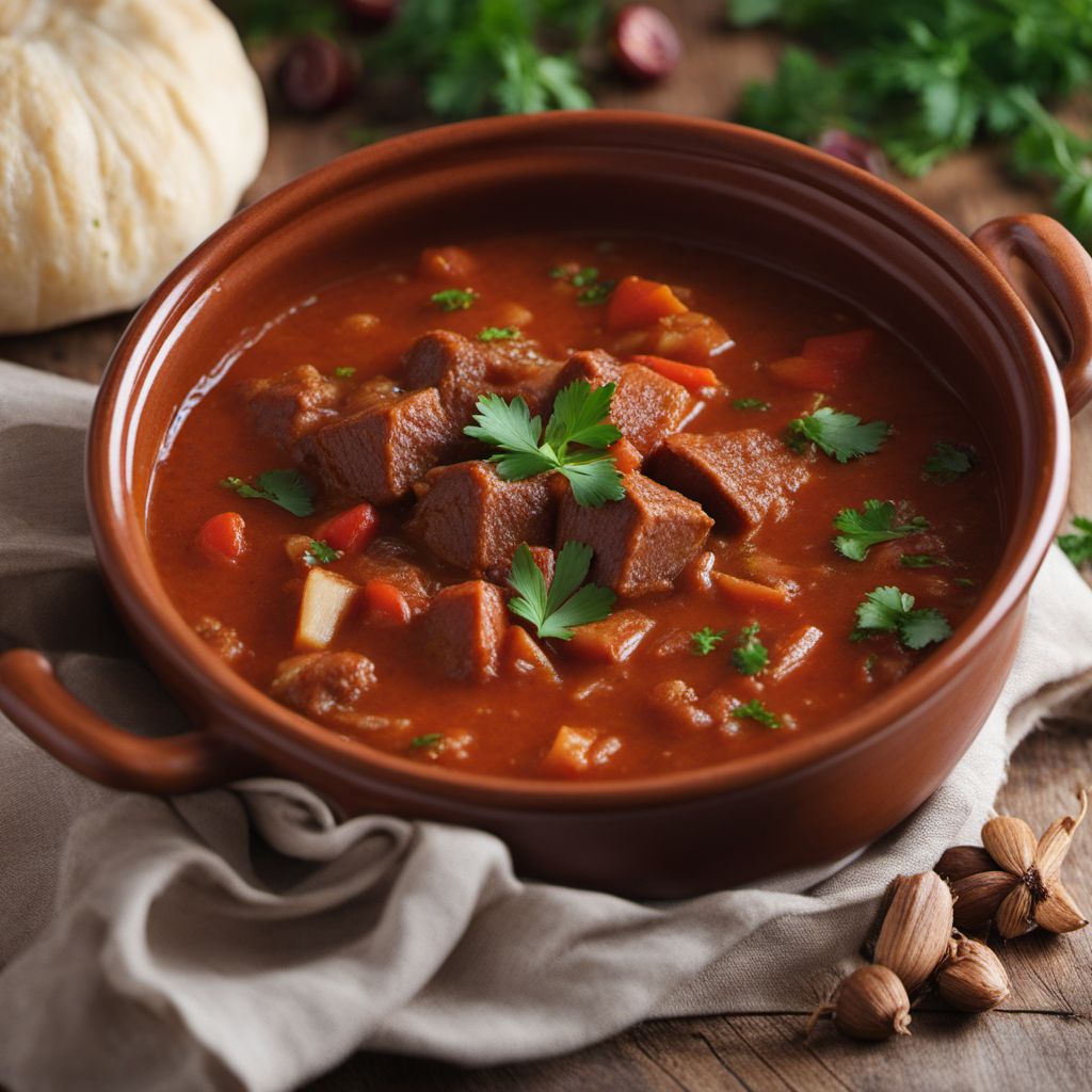 Hearty Hungarian Goulash Soup