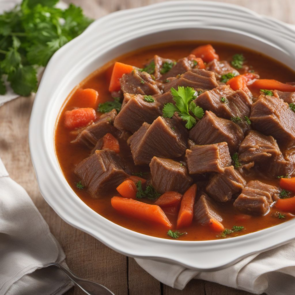 Hearty Polish Beef Tripe Stew